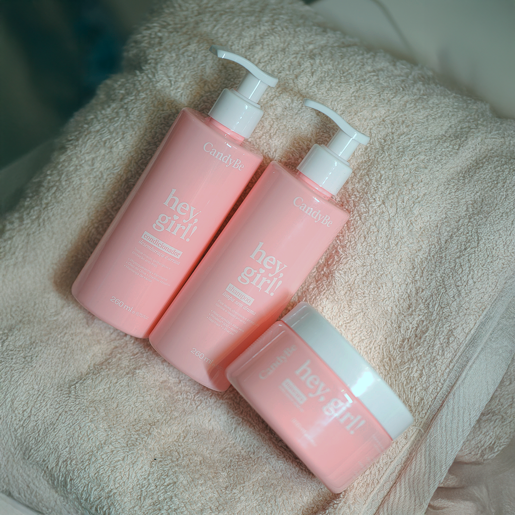 Kit Shampoo + Condicionador + Máscara hey, girl!
